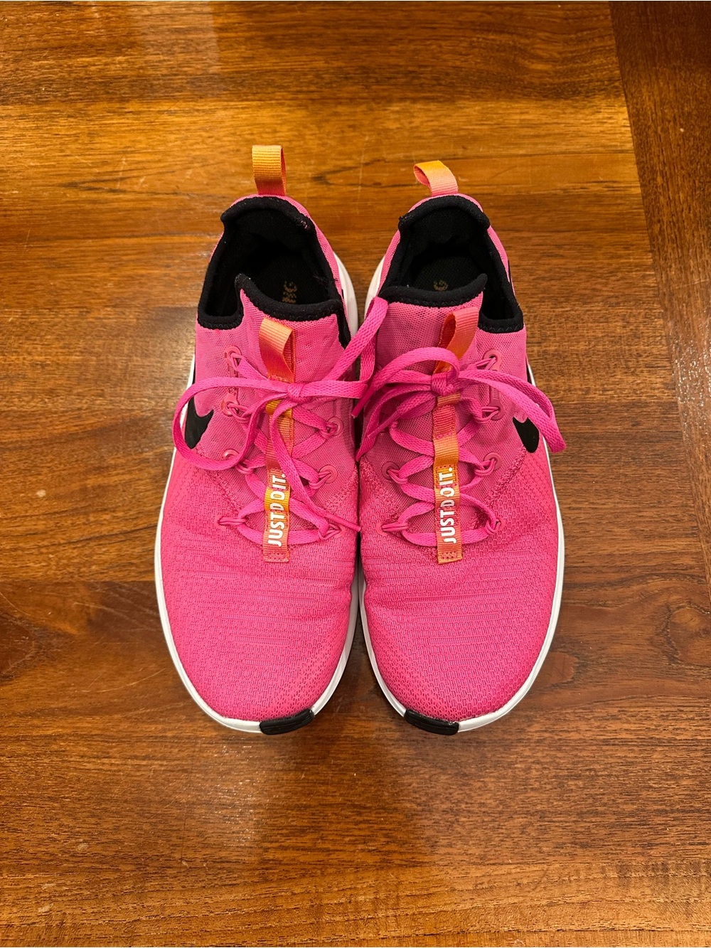 Nike Free TR8 Training Shoe, Pink/Black, Women’s 8.5